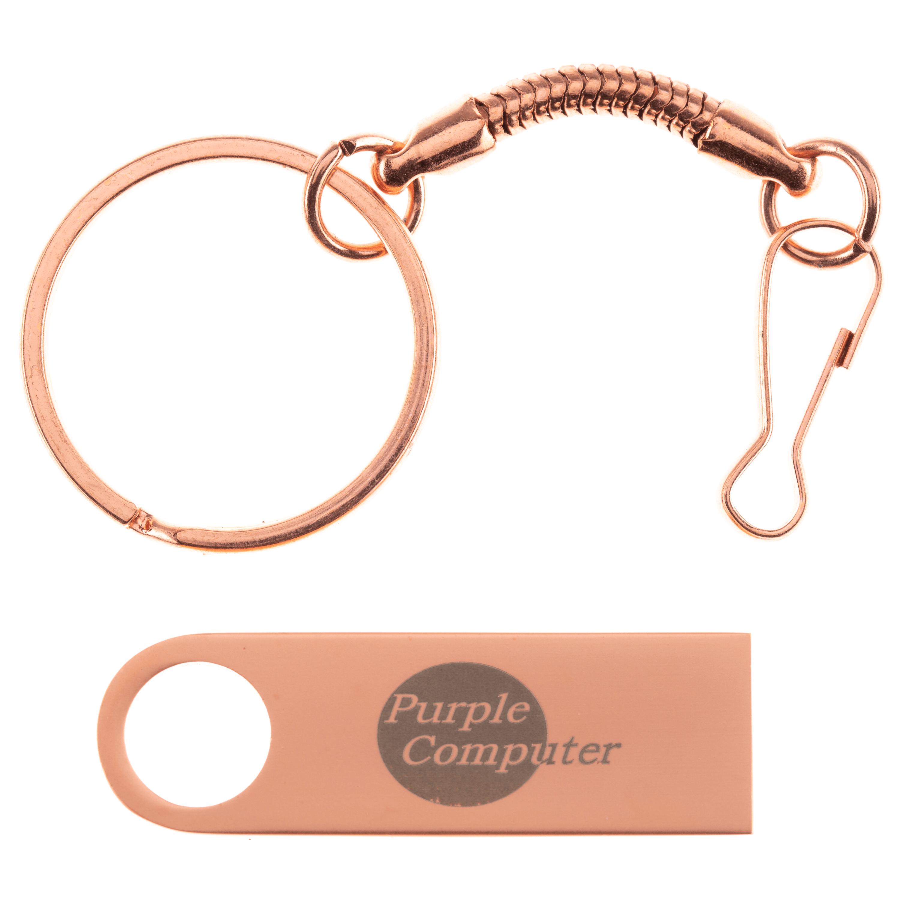 32GB USB Flash Drive with Key Ring Clip 10 Powder Coated Metal USB 2.0 32 Gb Flash Drive Memory Stick and Key Ring Clip