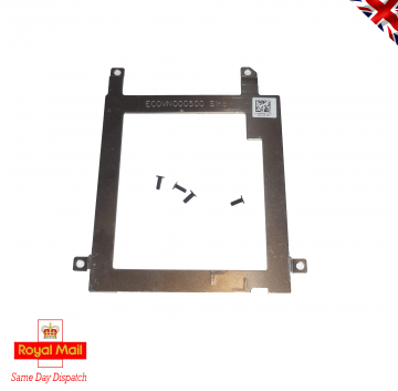 New Dell Latitude E7440 SATA HDD Metal Caddy Frame Bracket + Screws EC0VN000500 | 0WPRM