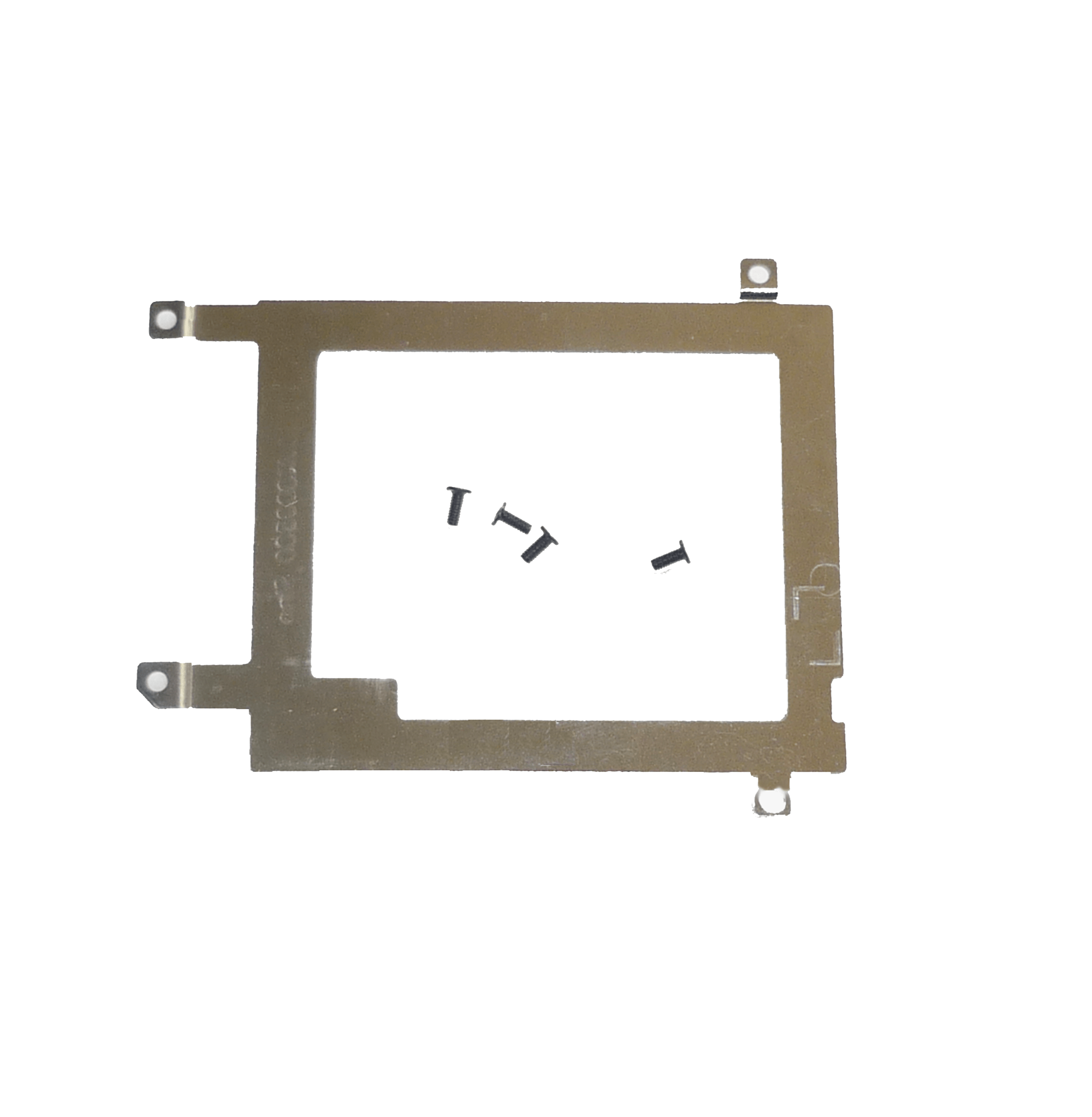 New Dell Latitude E7440 SATA HDD Metal Caddy Frame Bracket + Screws EC0VN000500 | 0WPRM 4 Dell Latitude E7440 SATA HDD Metal Caddy Frame Bracket Complete with Screws EC0VN000500