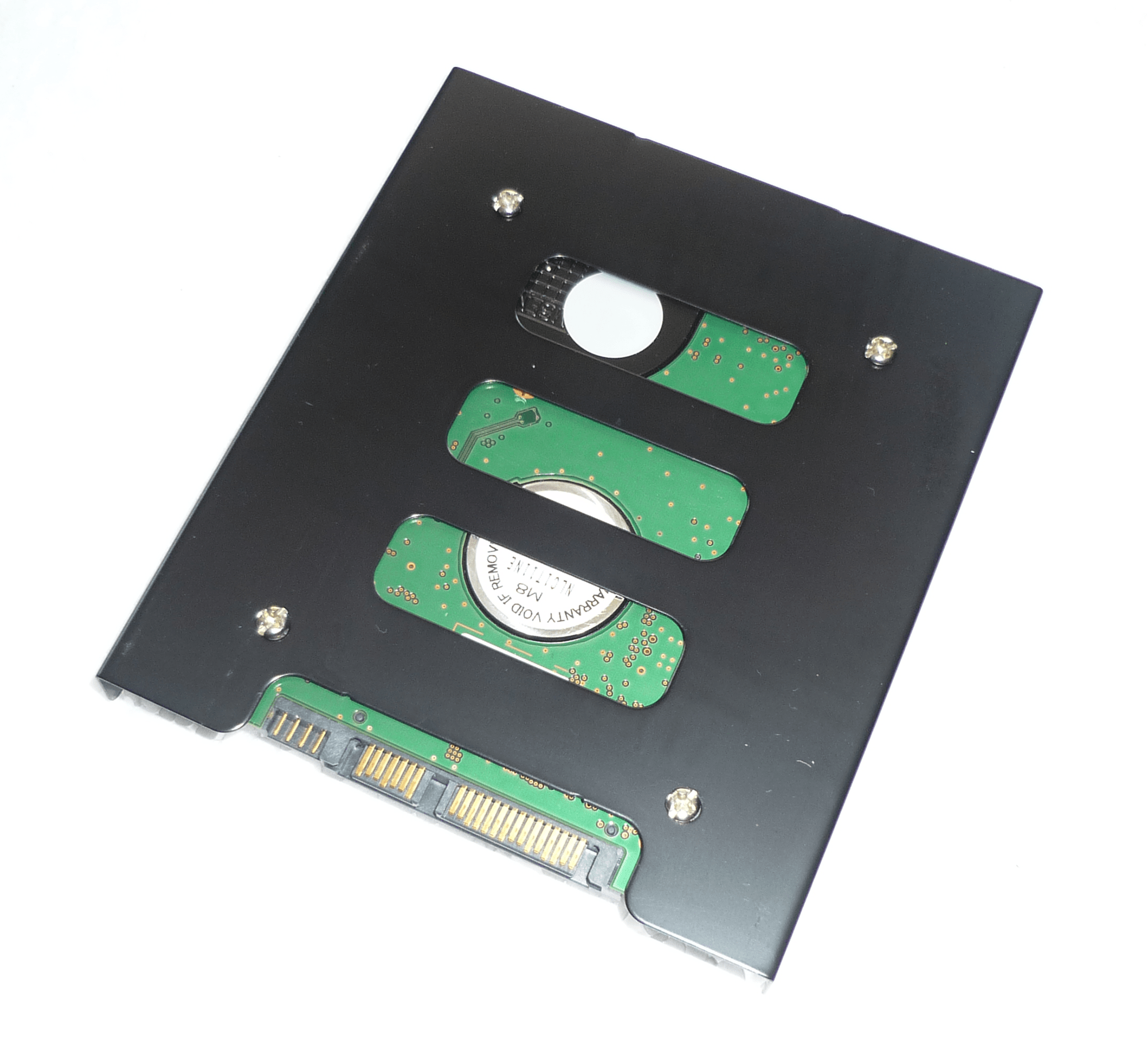 Mounting Bracket Kit for SSD/HDD Bay 6 HDD Caddy Mounting Bracket for Desktop PC 3.5" Bay Adapter to 2.5" SSD or HDD