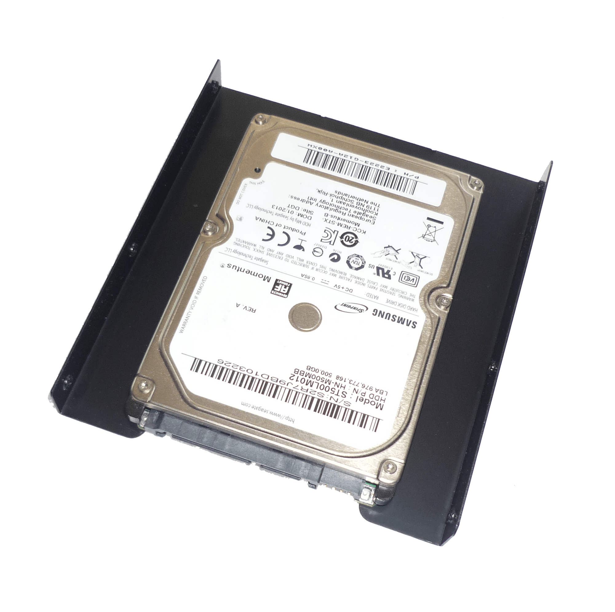 Mounting Bracket Kit for SSD/HDD Bay 7 HDD Caddy Mounting Bracket for Desktop PC 3.5" Bay Adapter to 2.5" SSD or HDD