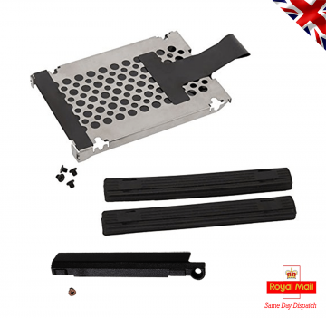 New Lenovo ThinkPad X200 X201 HDD Caddy | Rubber Rails | HDD Cover Door with Screws for 9.5 Hard Drive.Models