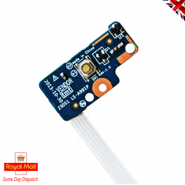 New HP 15-G | 15-R Series Power Button Board and Ribbon 749650-001 | LS-A991P