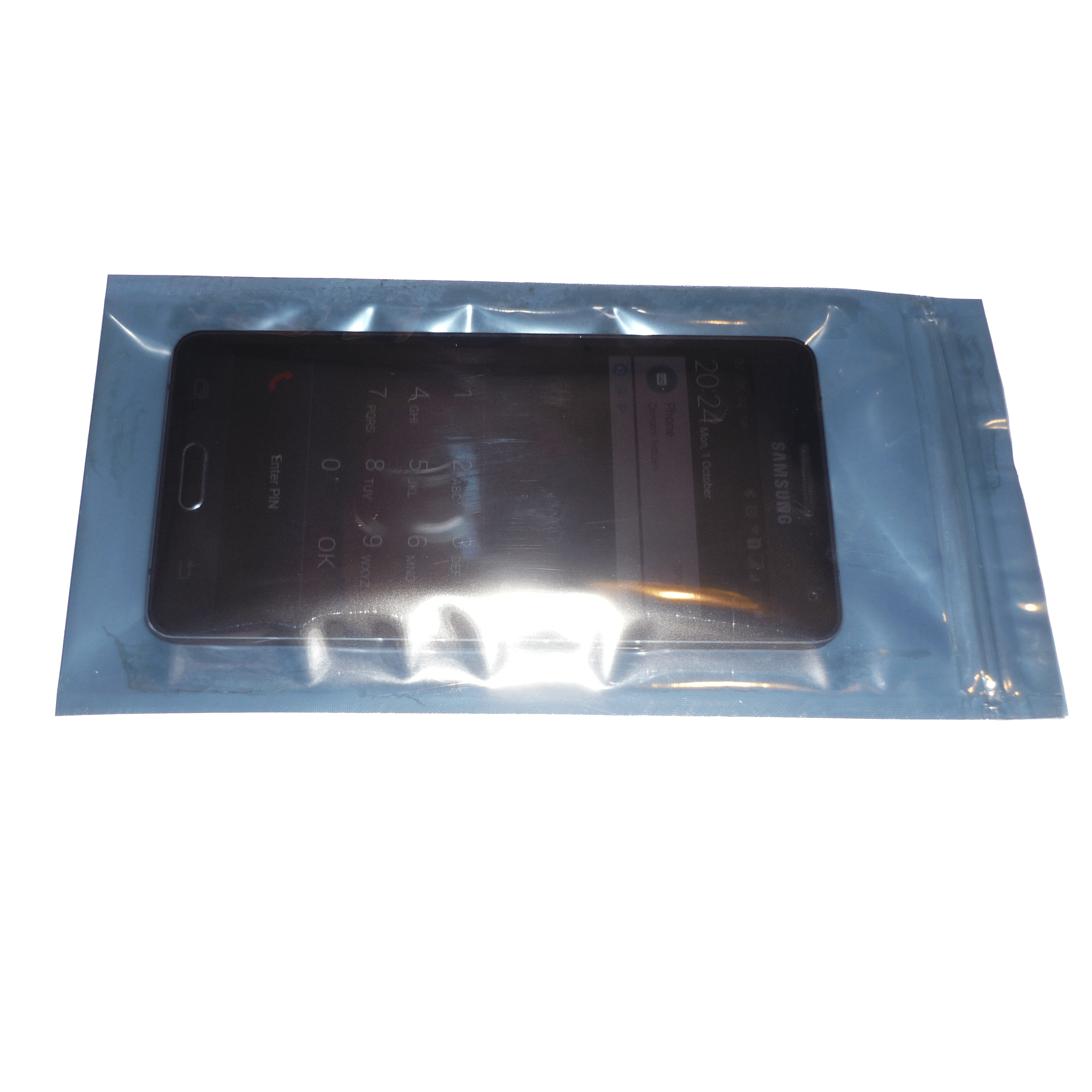 Anti-Static Pouch Bags for ESD 100mm x 200mm 5 New Click Seal Reusable Metallised Anti-Static Bags ideal for temporary safe storage or shipping, protects delicate ESD Devices from Static Discharge Damage and Moisture. Flat Pouch, Metallised, Grey, 50% Transparent, Click Seal to Shortest Side. Bags can be Heat Sealed if Required for Extra Security.