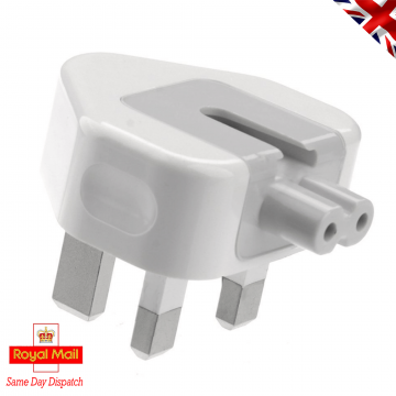 UK 3-pin 3A Fuse Magsafe Power Plug