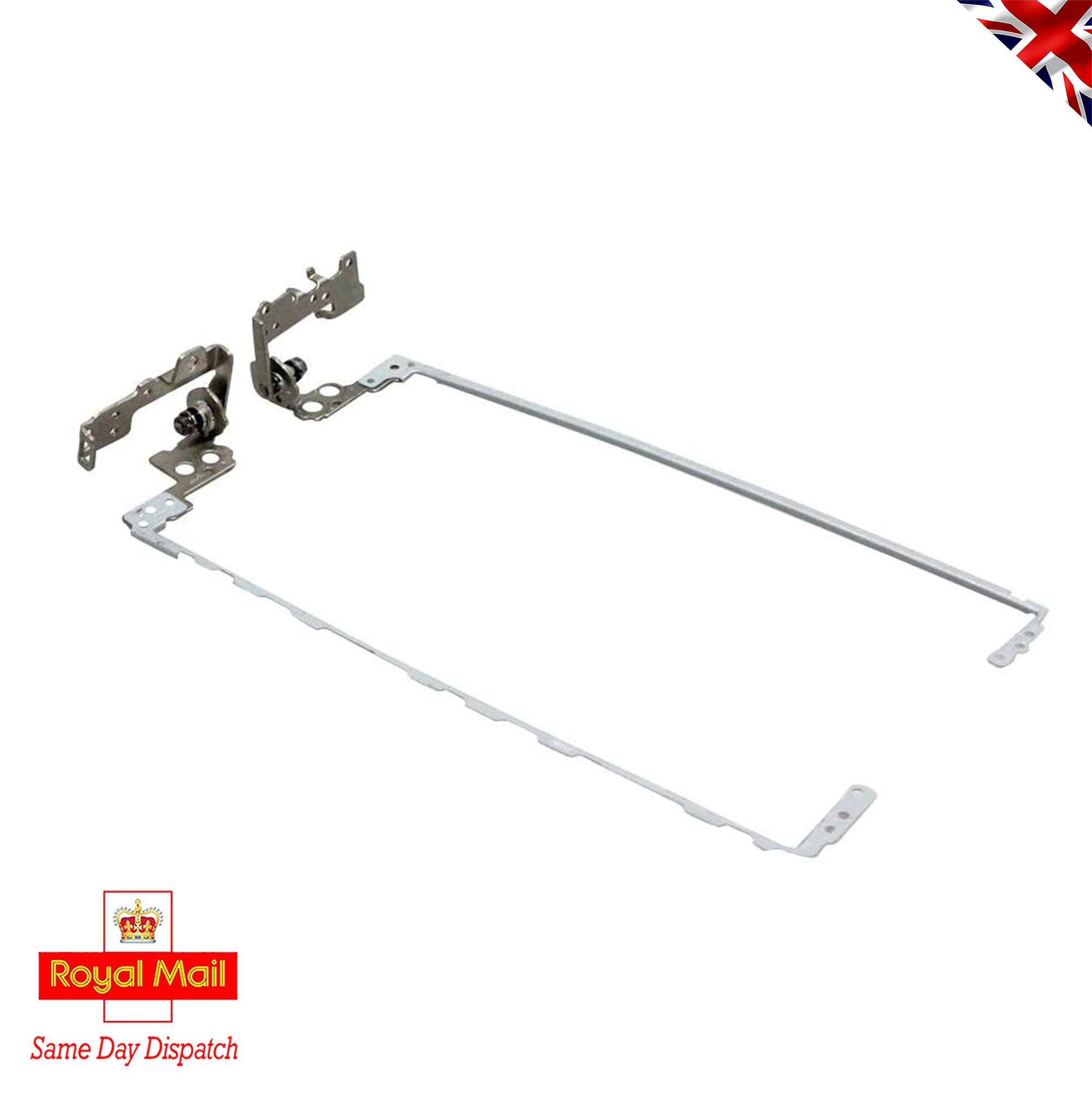New HP Pavilion 250 G6 | 255 G6 | 15-BS | BR | BW Hinges Set L + R AM204000500 | AM204000600 3 HP 250 | 255 G6 | 15-BS | BR | BW Hinges Set L + R AM204000500 | AM204000600