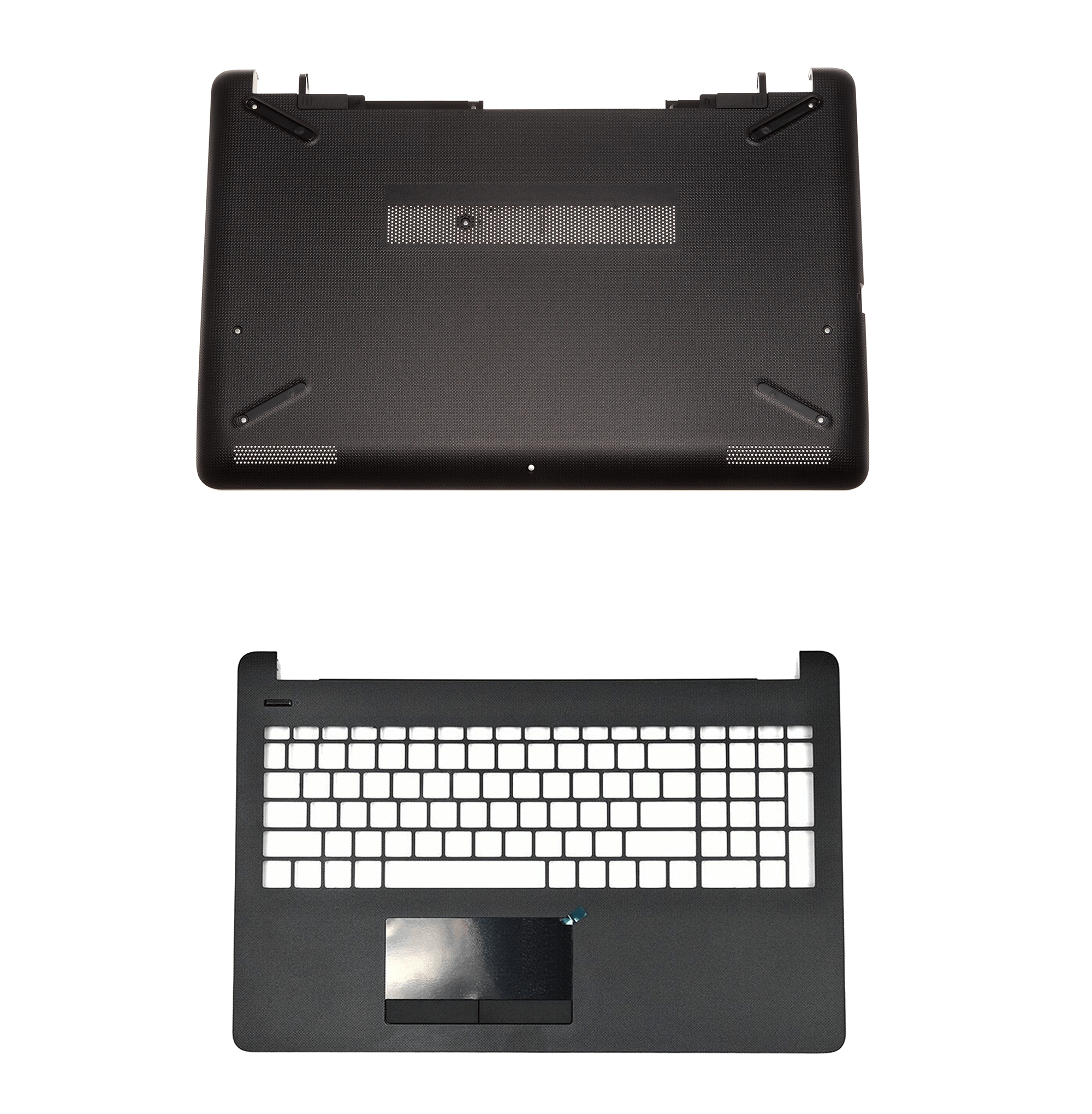 New HP Pavilion Black Base Cover without DVD Bay with Black Palmrest 15-BS |15-BW | 250 G6 | 255 G6 924915-001 8 HP Pavilion Black Base Cover without DVD Bay with Black Palmrest 15-BS |15-BW | 250 G6 | 255 G6 924915-001