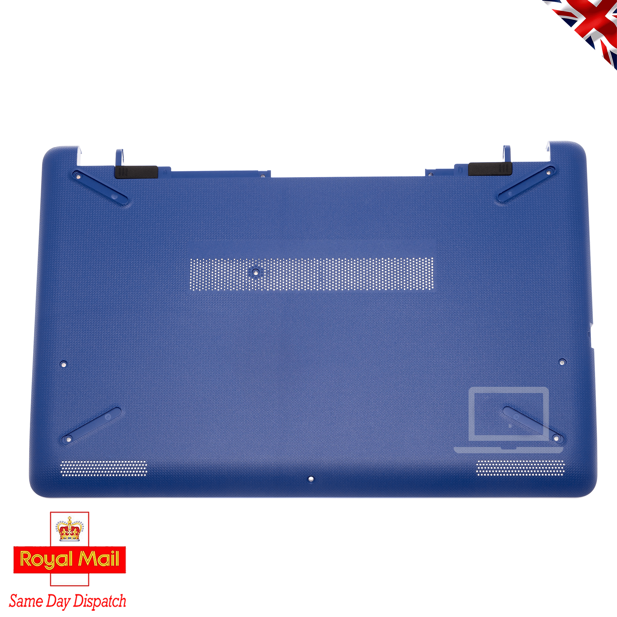 New HP Pavilion 15-BS 15-BW 250 | 255 G6 Blue Bottom Base Cover without DVD Bay 924912-001 3 HP 15-BS 15-BW 250 255 G6 Blue Bottom Base Cover without DVD Bay 924912-001