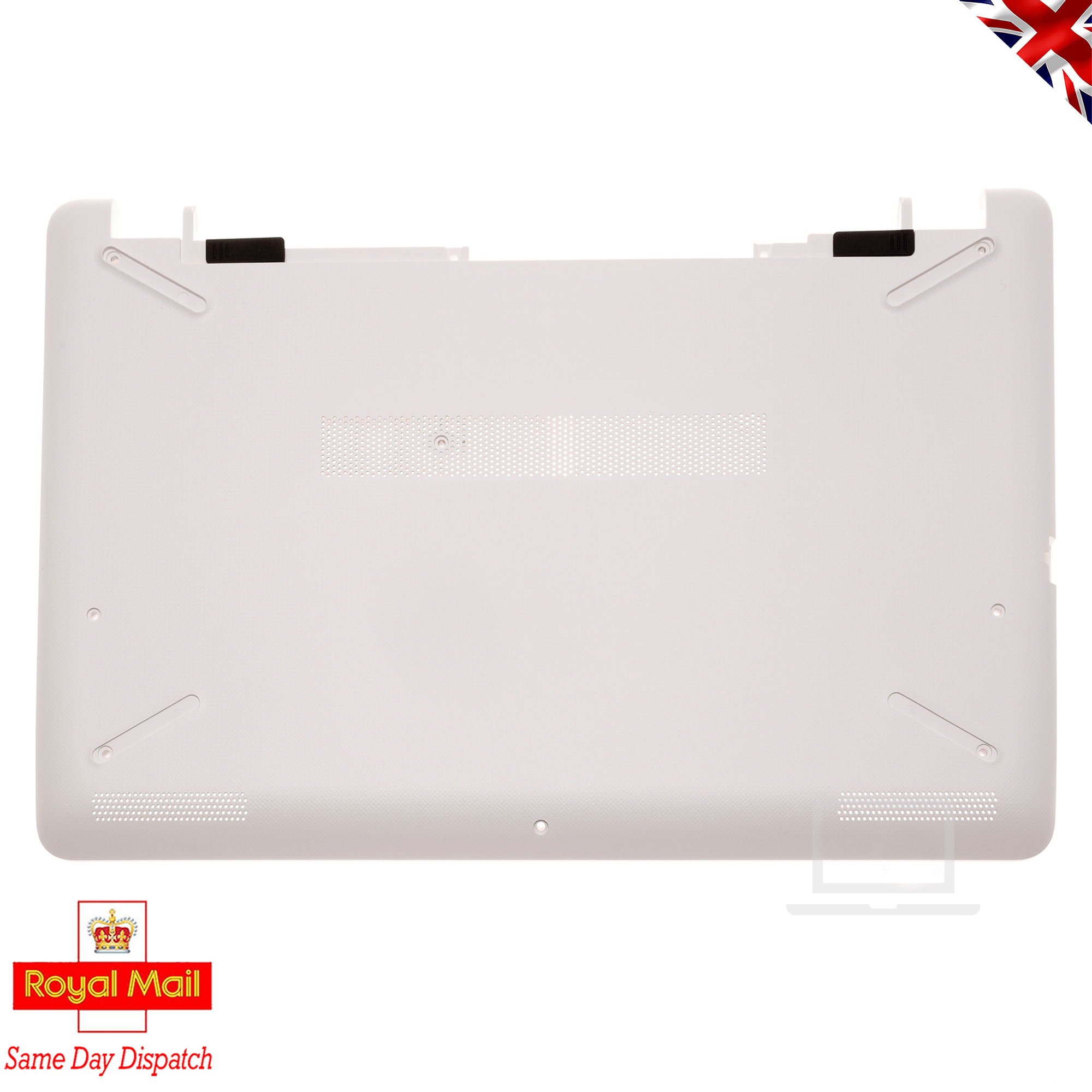 HP Pavilion 15-BS |15-BW | 250 G6 White Bottom Base Cover No DVD Bay 924916-001 3 HP Pavilion 15-BS 15-BW 15-RB White Bottom Base Cover No DVD Bay 924916-001