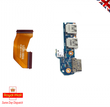 New HP Elitebook 840 G2 | Zbook 14 G2 VGA USB Board & Ribbon Cable 784455-001