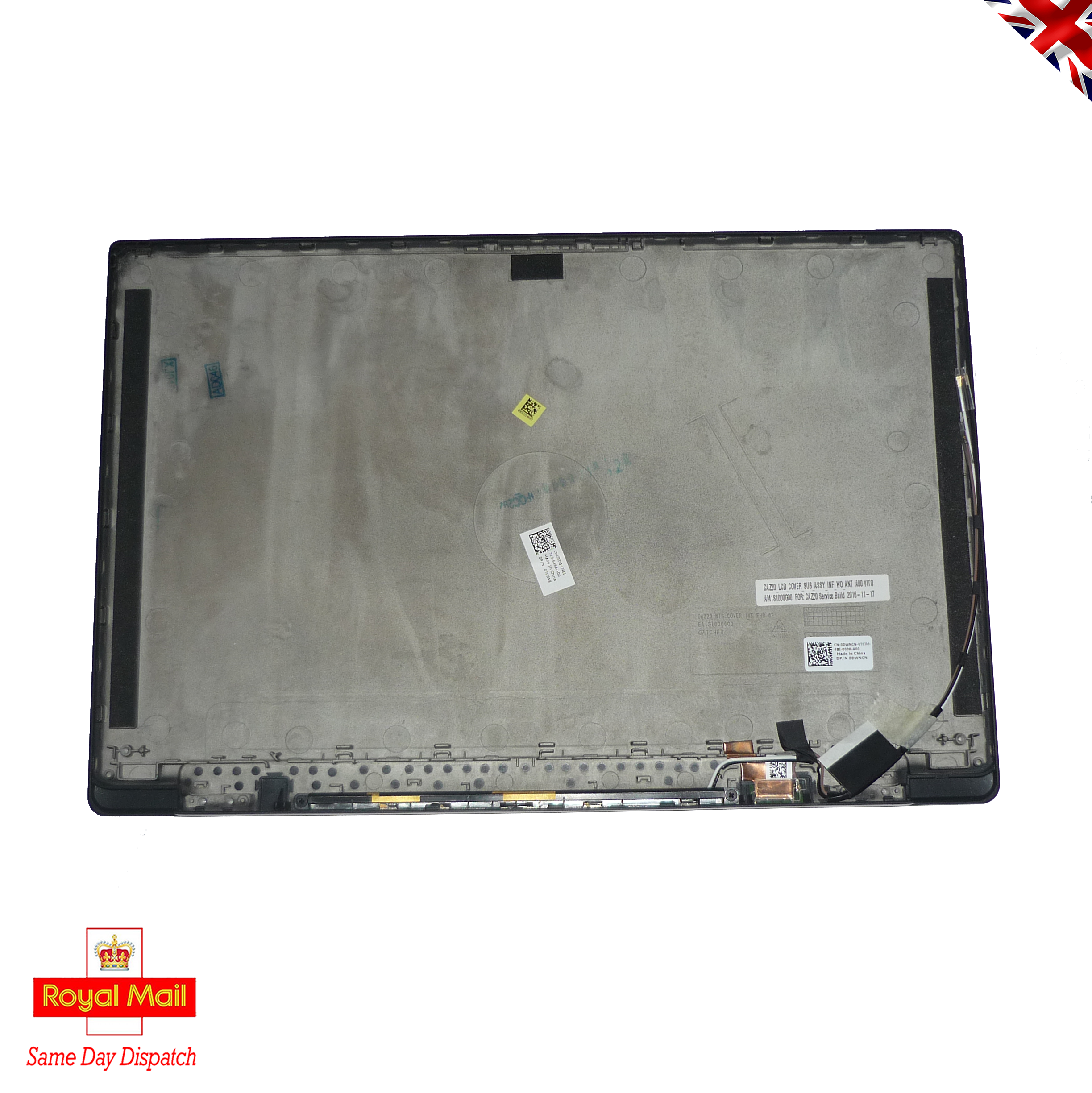 Dell Latitude Touch Top Lid Rear Cover 5 Dell Latitude E7470 E7480 0DWNCN | DWNCN Non Touch Top Lid Rear LCD Cover