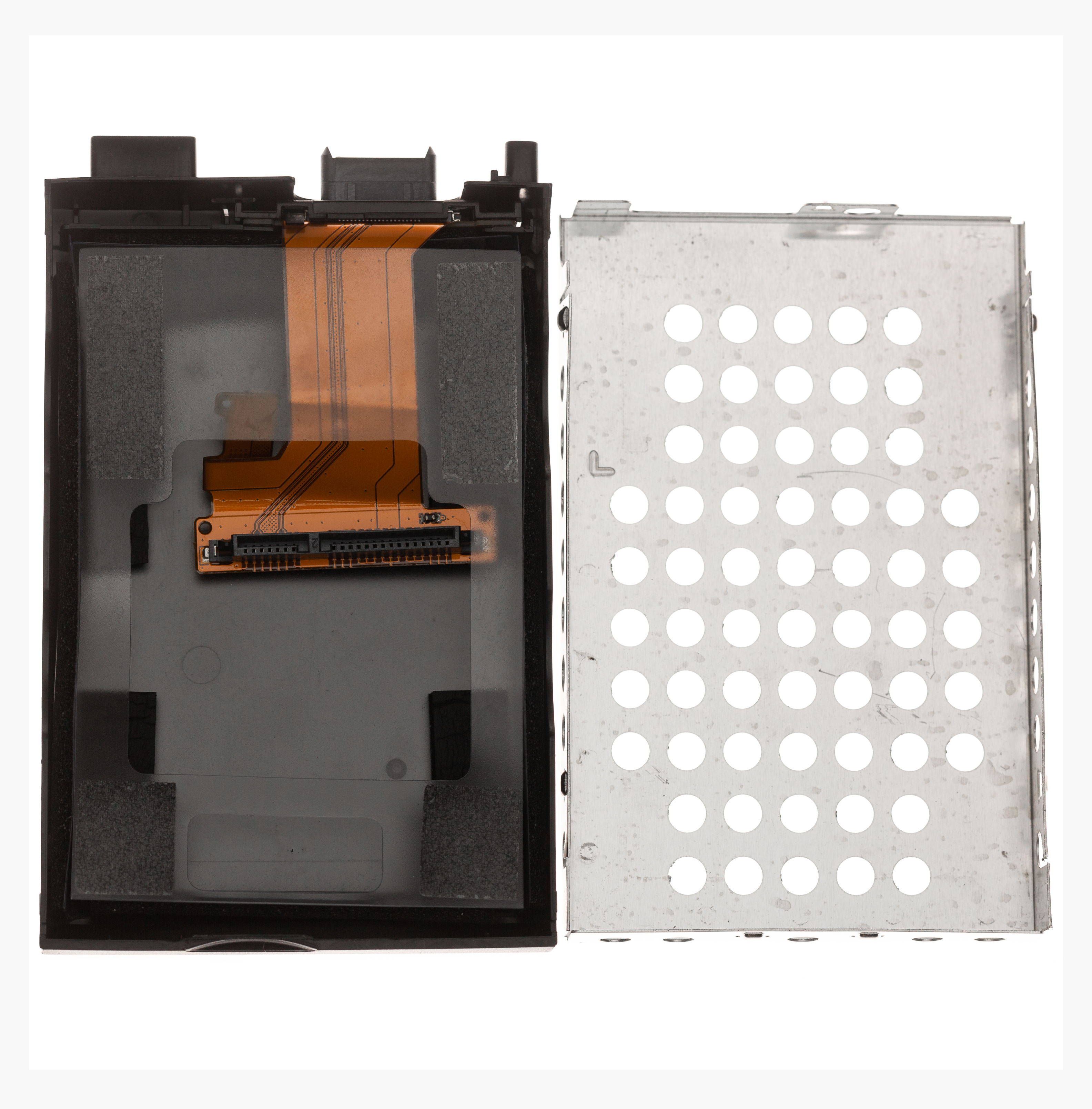 New Panasonic ToughBook CF-52 HDD Caddy, Connector Cable 9 HDD Caddy with SATA Connector Ribbon Cable and Impact Protection Pack Part# DFWV99A0120 | N3CAYYY00068 for Panasonic ToughBook CF-52