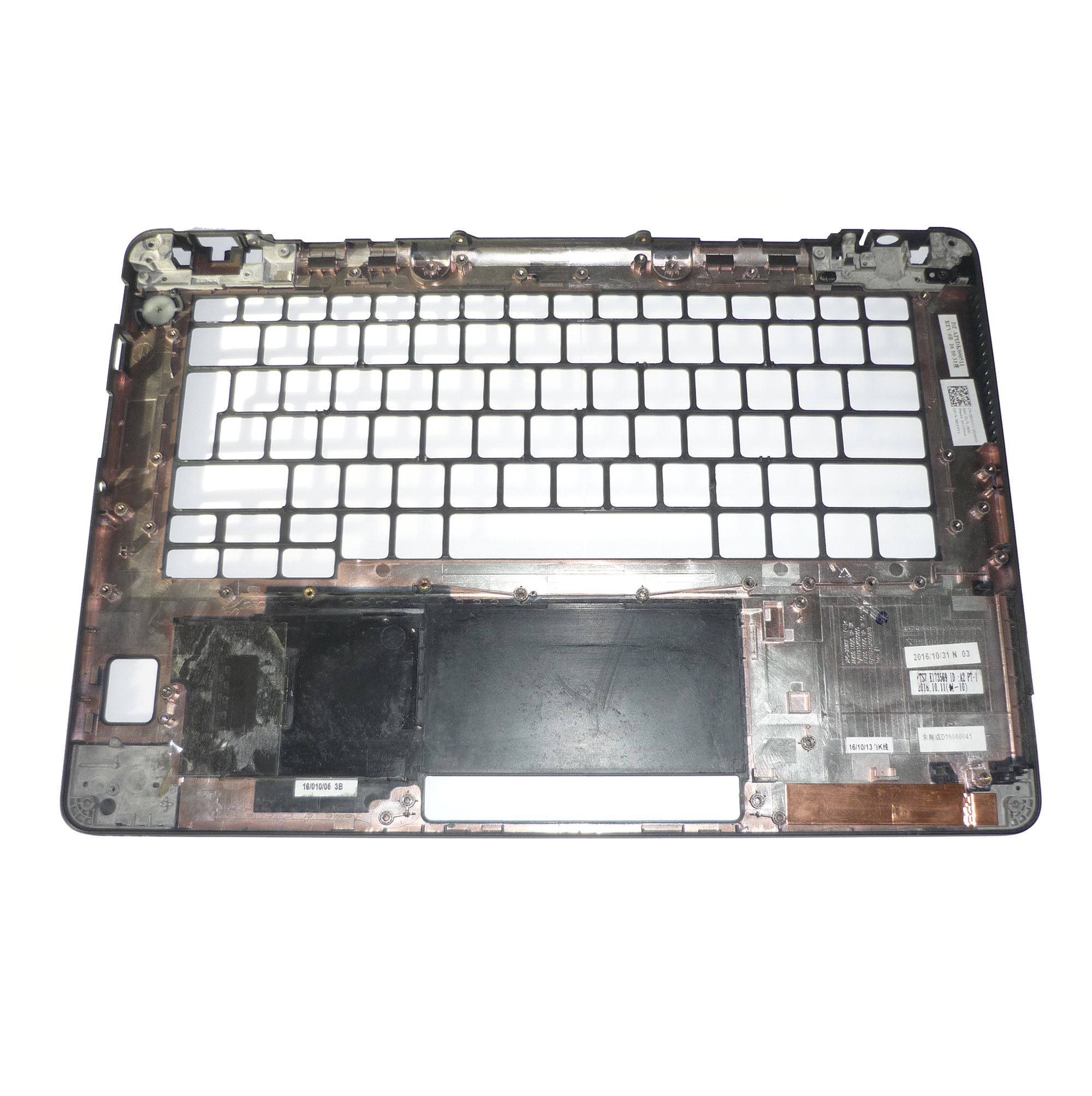 Refurbished Dell E7270 Palmrest with FPR Hole 0D1VY1 4 Genuine Refurbished Dell Latitude E7270 Palmrest Touchpad with FPR Hole 0WN20X