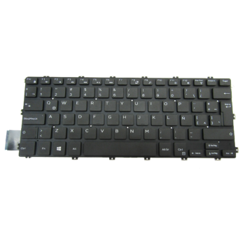 New Black Spanish Layout Keyboard