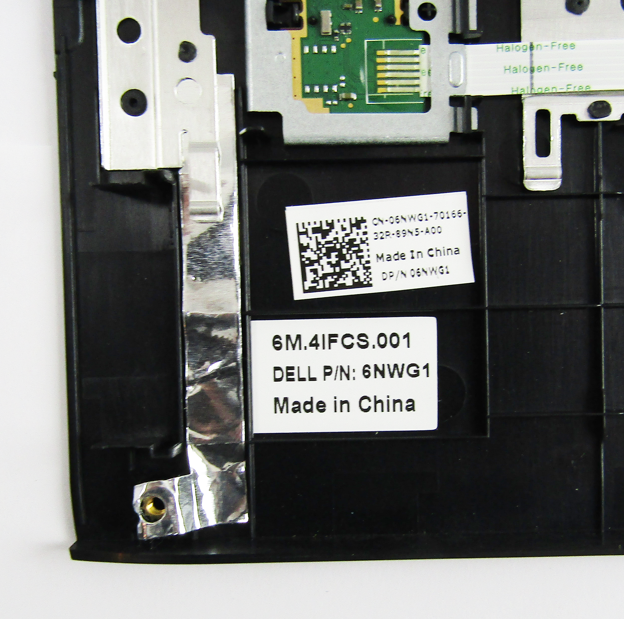 Dell Vostro 3550 Black Palmrest with FPR 7 New Dell Vostro 3550 Black Palmrest with FPR Full Electrics 06NWG1 | 6NWG1