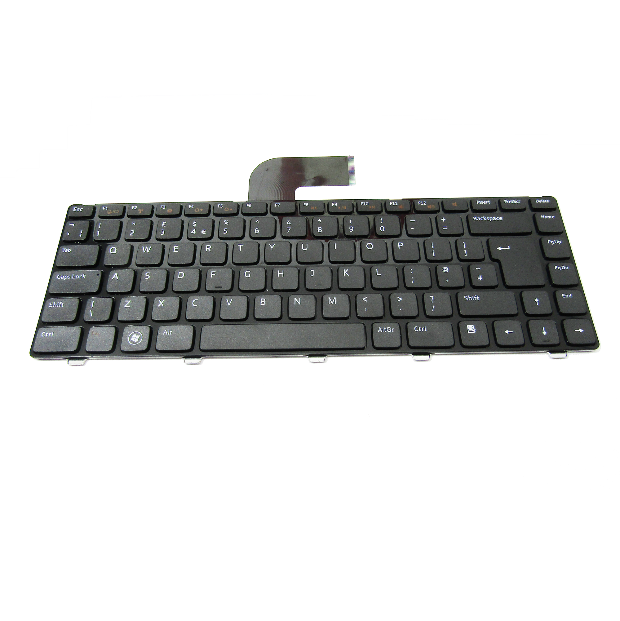New Black UK QWERTY Keyboard (Non-Backlit) 2 New Black UK QWERTY Keyboard