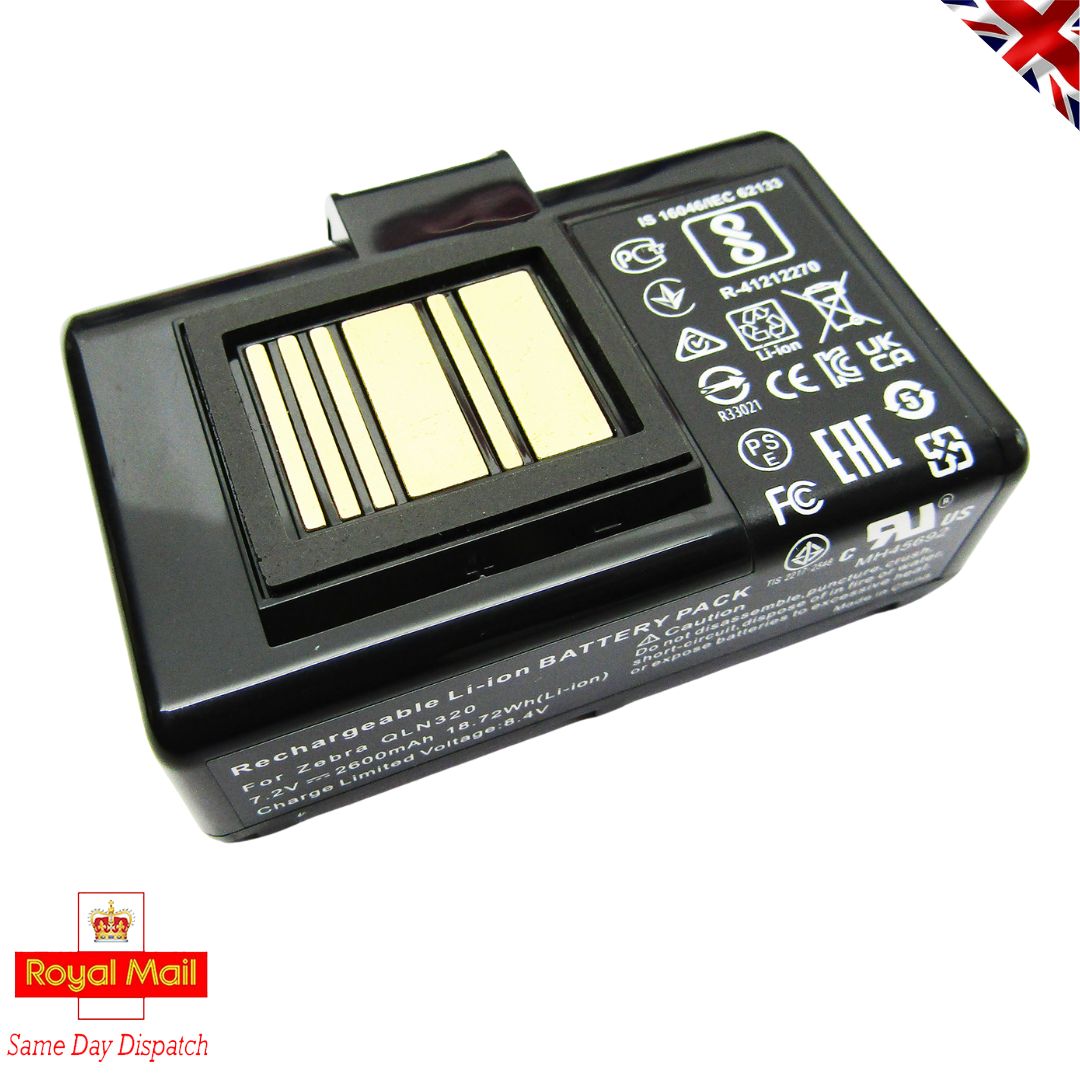 Replacement Battery for Zebra 3 Replacement Battery for Zebra mobile printers