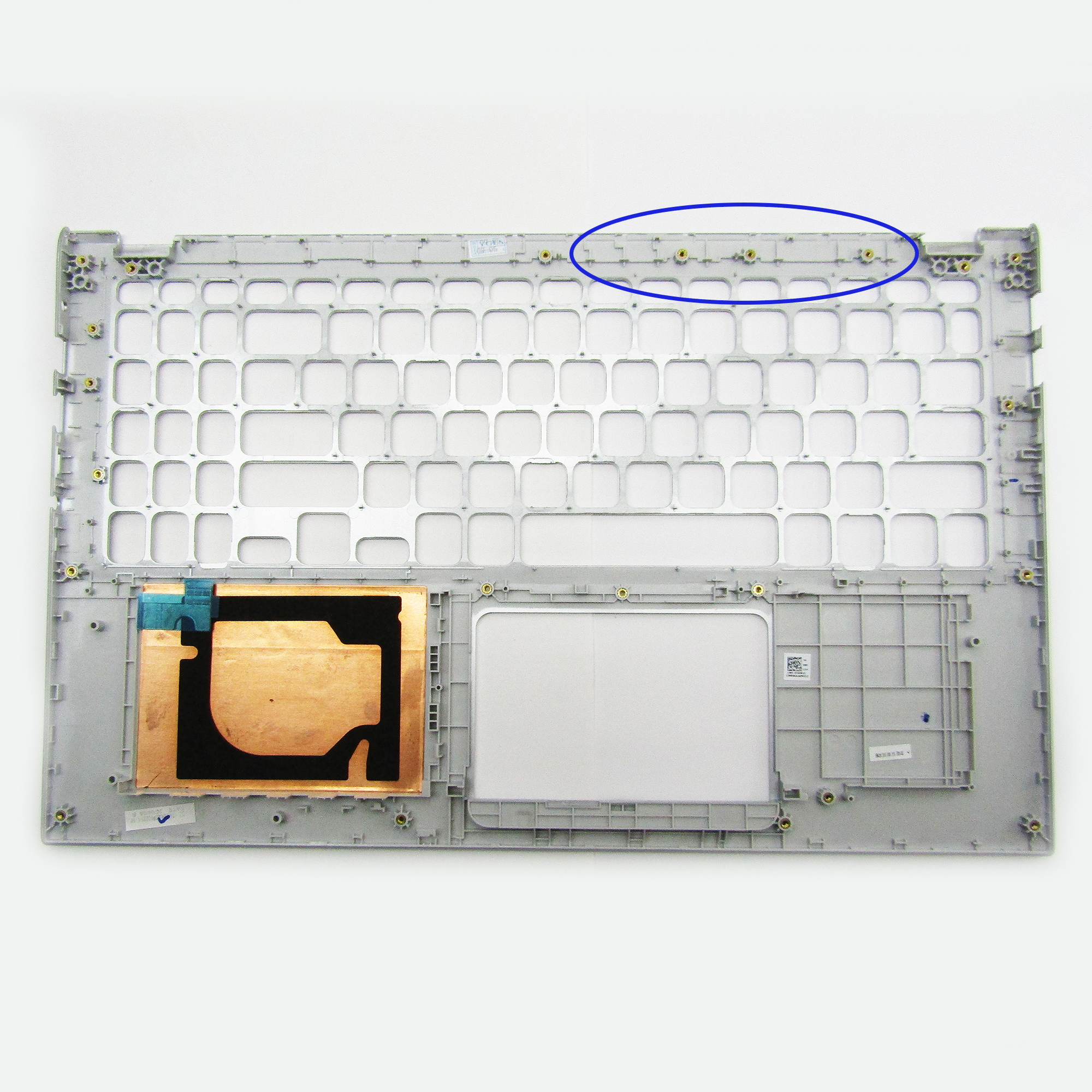New Silver Palmrest for Asus VivoBook F512DA-EB55 4 Asus Vivobook F512DA-EB55 Silver Palmrest