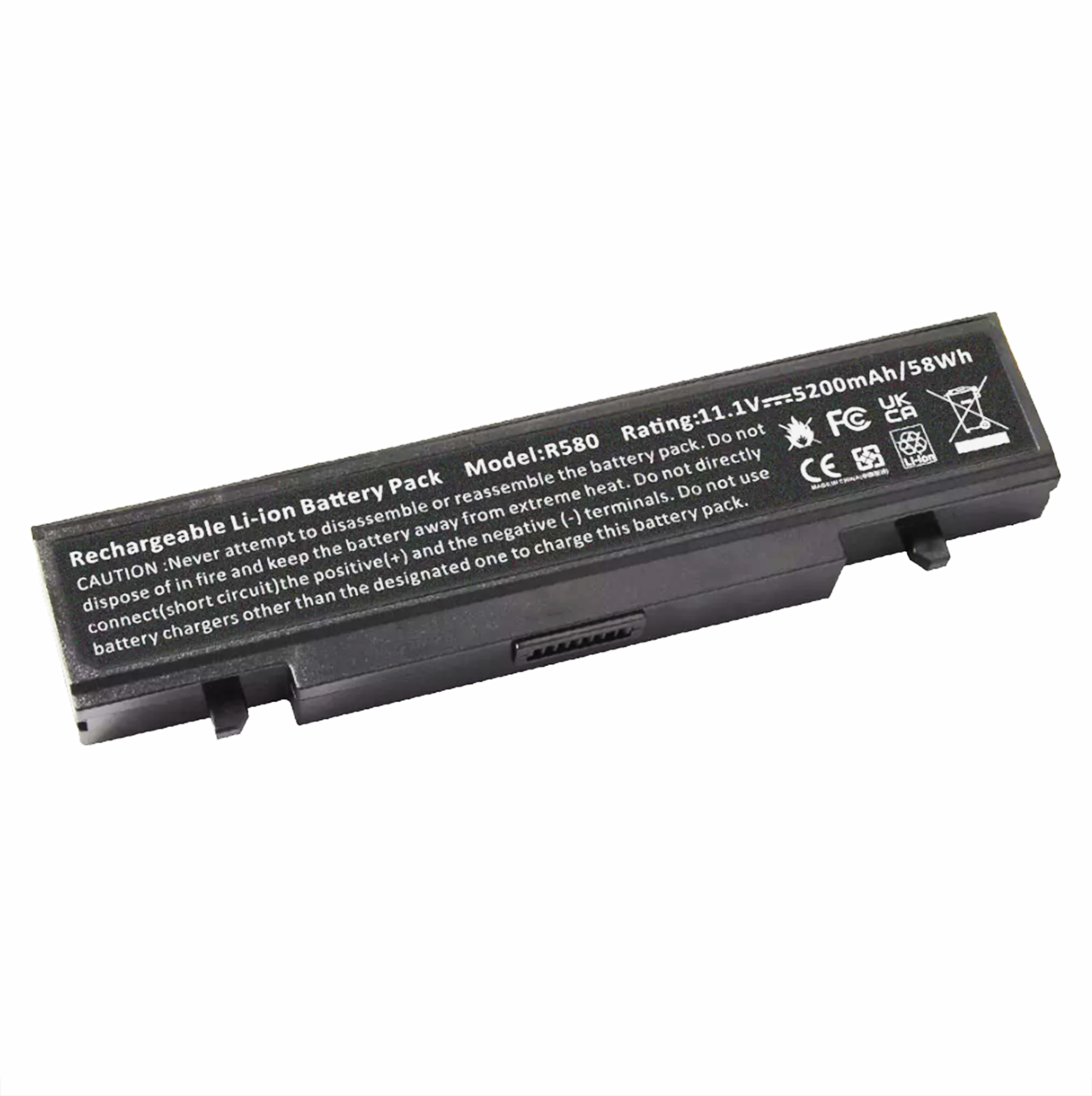 New Replacement 5200mAh Li-Ion Battery 4 Samsung R580 5200mAh Battery