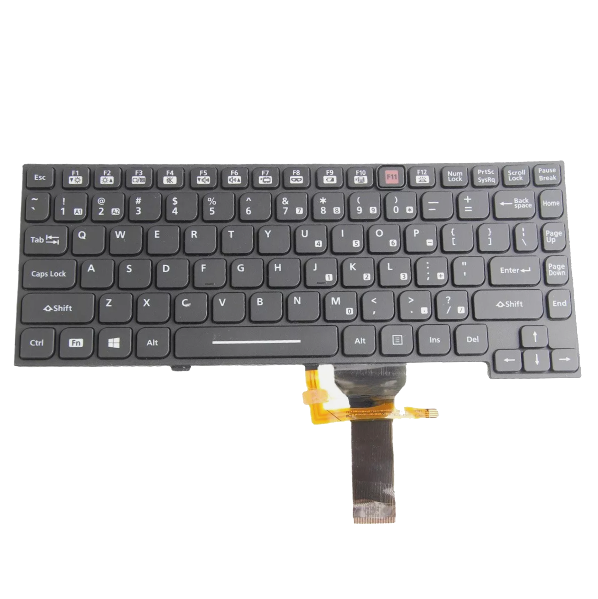 Refurbished US Backlit Keyboard 1 Refurbished US Backlit Keyboard for Panasonic ToughBook CF-54