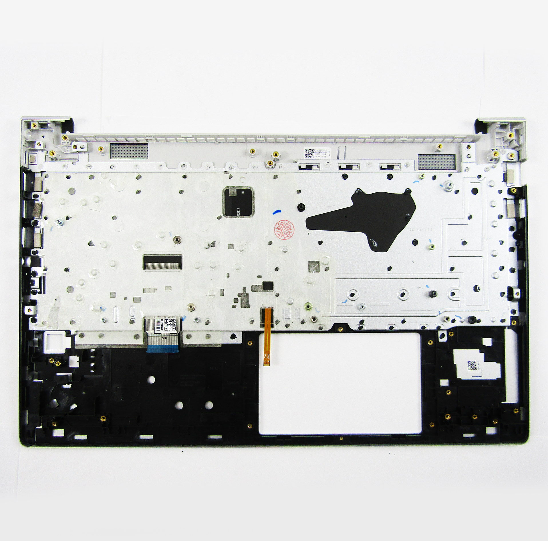 New Silver Palmrest Backlit UK Keyboard N01934-031 4 Silver Palmrest Backlit UK Keyboard