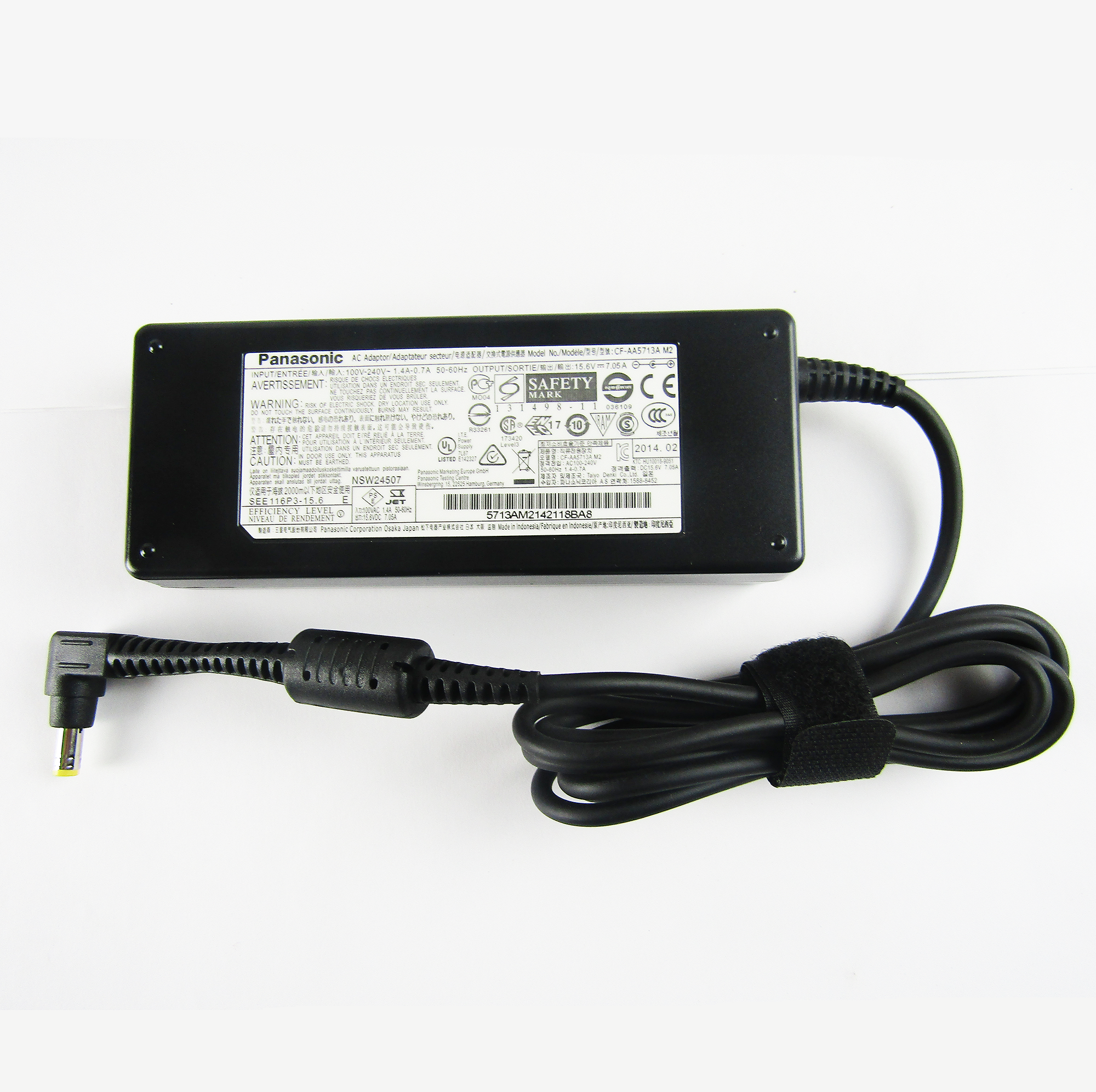 New Original Laptop Charger for Panasonic Toughbook 4 15.6V 7.05A Laptop Charger for Panasonic